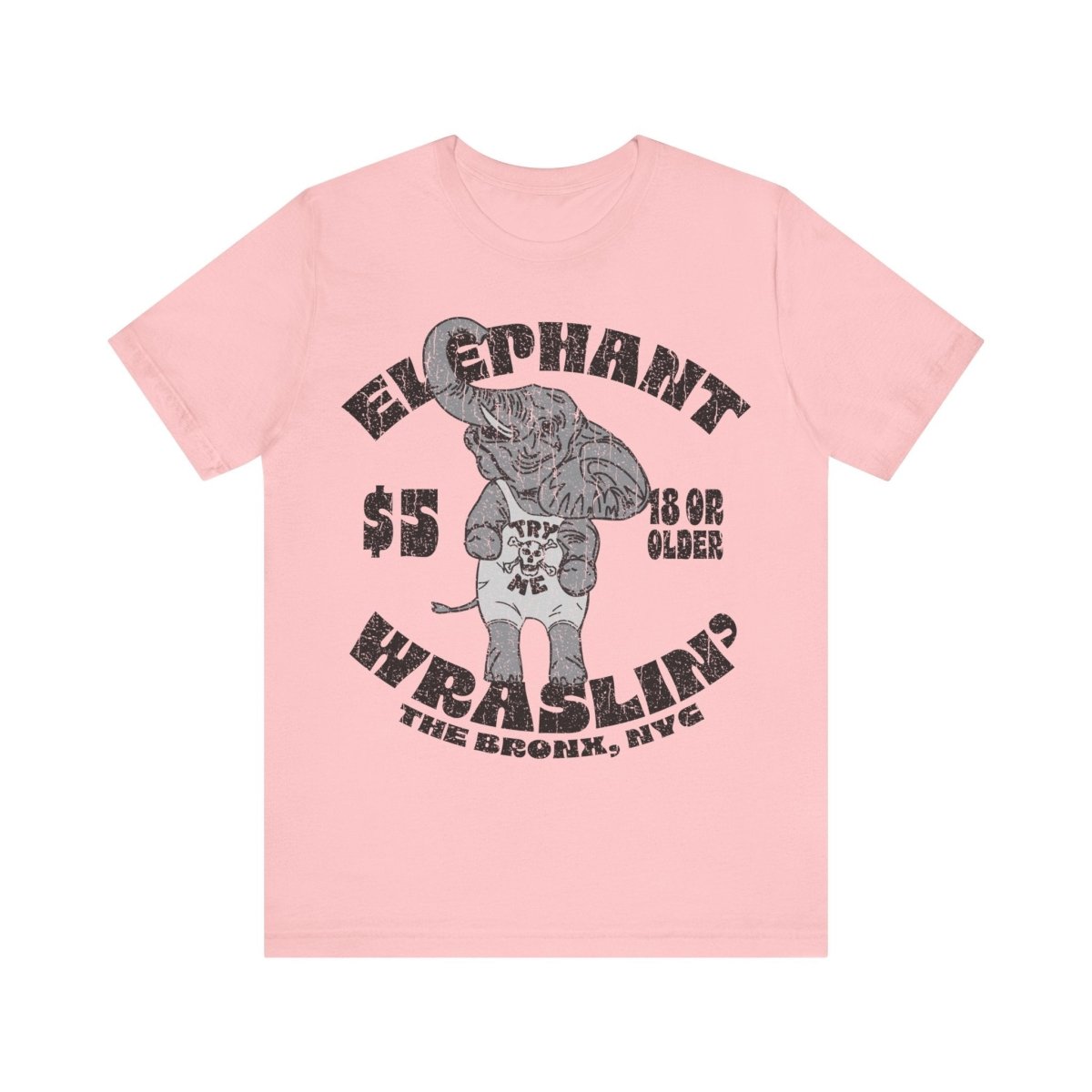 Elephant Wrestling Premium T-Shirt, The Bronx