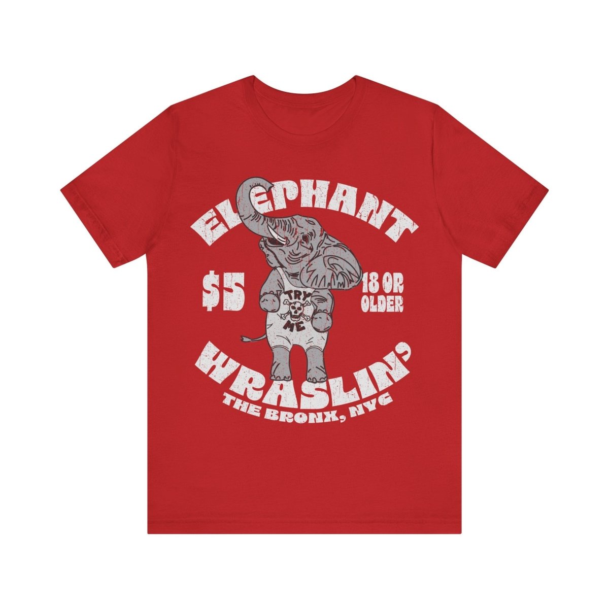 Elephant Wrestling Premium T-Shirt, The Bronx