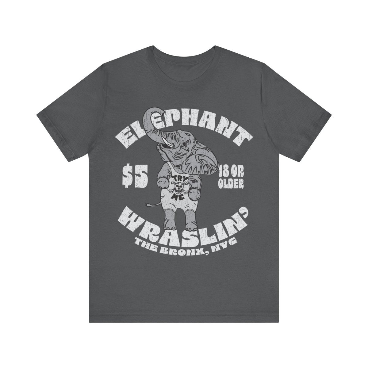 Elephant Wrestling Premium T-Shirt, The Bronx