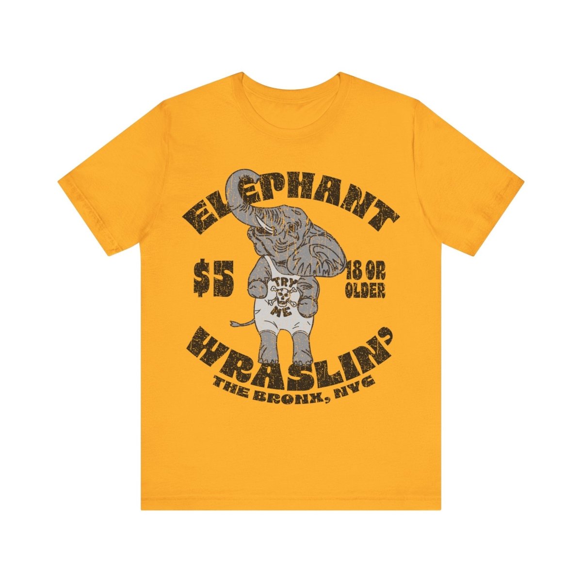 Elephant Wrestling Premium T-Shirt, The Bronx