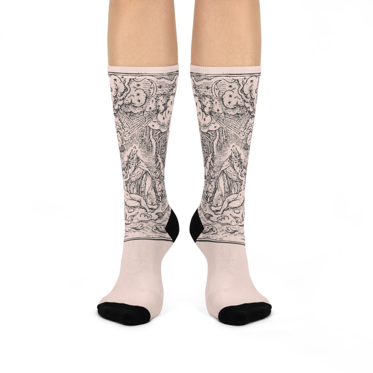 Eve Arrives Gothic Genesis Story Cushioned Crew Socks