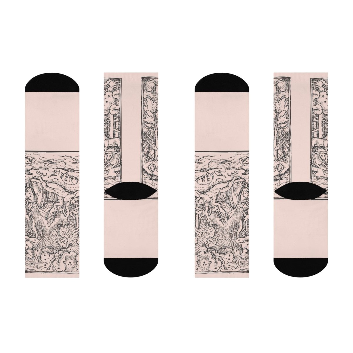 Eve Arrives Gothic Genesis Story Cushioned Crew Socks