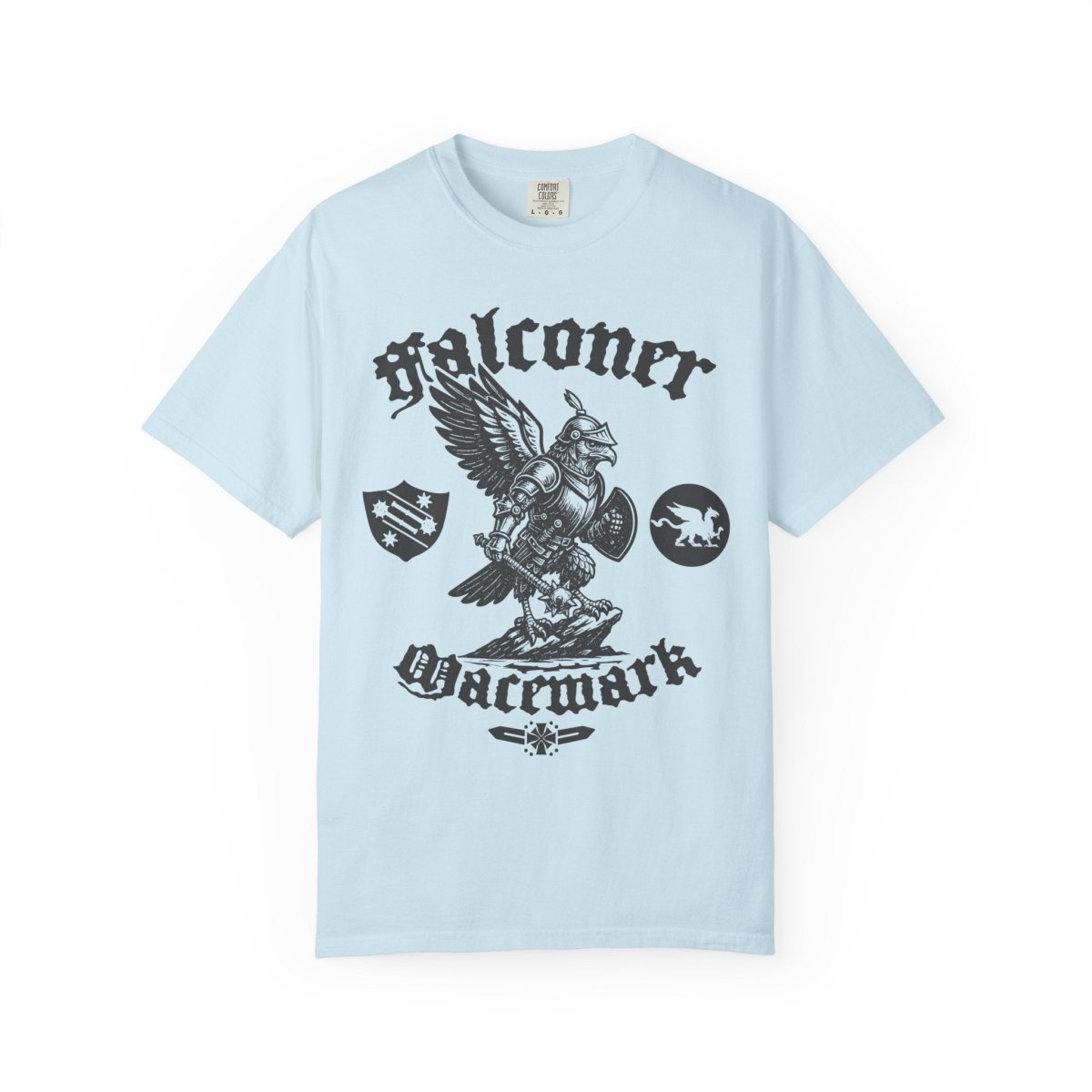 Falconer of Macemark, Knights Shieldshelm Castle Comfort Colors Relaxed Fit Tee