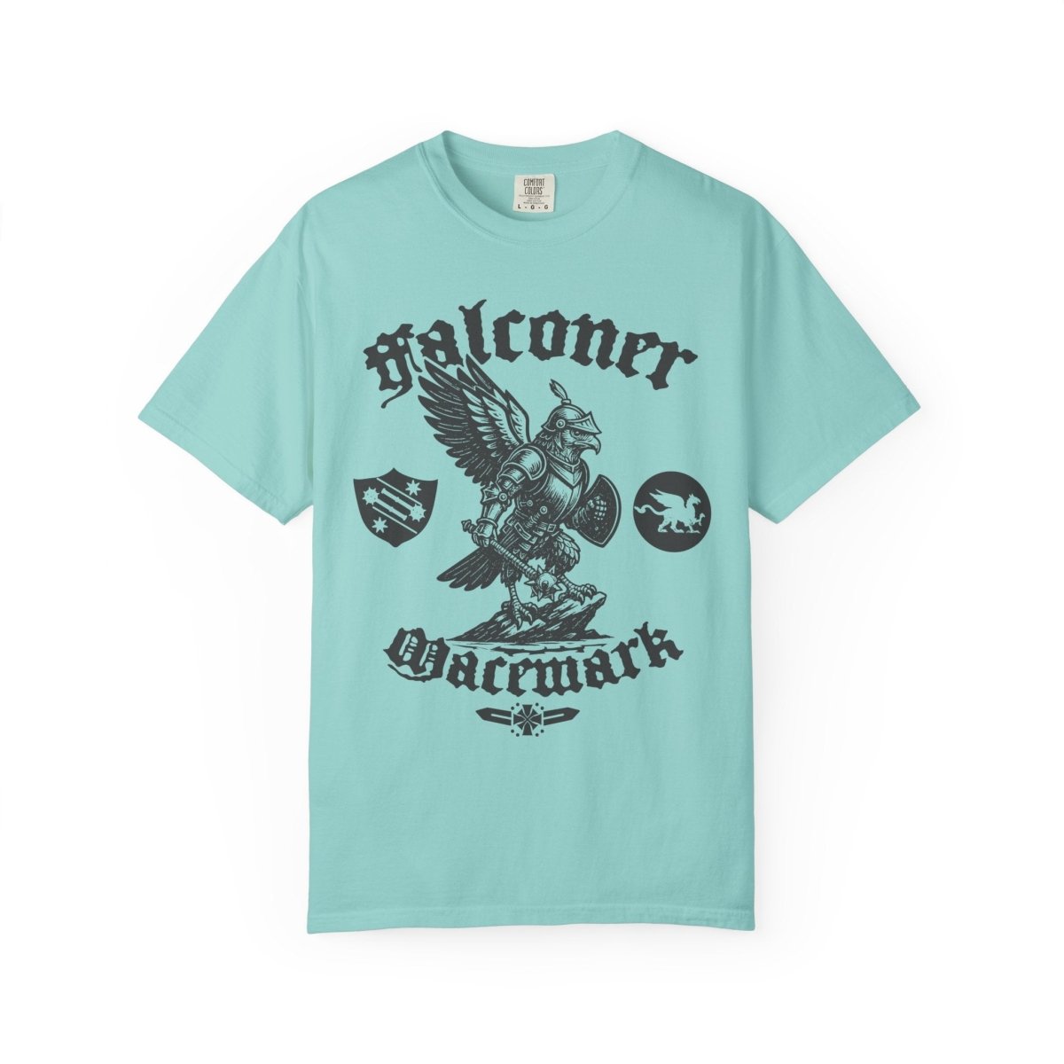 Falconer of Macemark, Knights Shieldshelm Castle Comfort Colors Relaxed Fit Tee