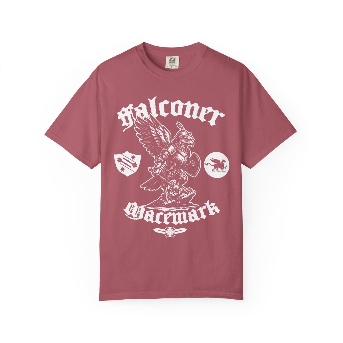 Falconer of Macemark, Knights Shieldshelm Castle Comfort Colors Relaxed Fit Tee