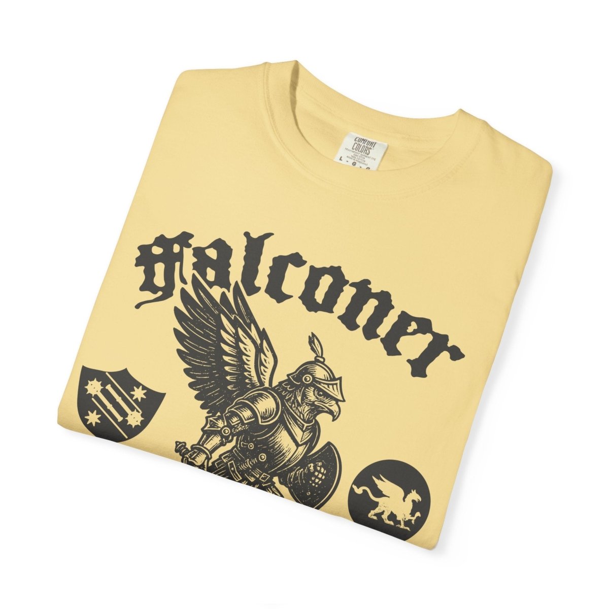 Falconer of Macemark, Knights Shieldshelm Castle Comfort Colors Relaxed Fit Tee