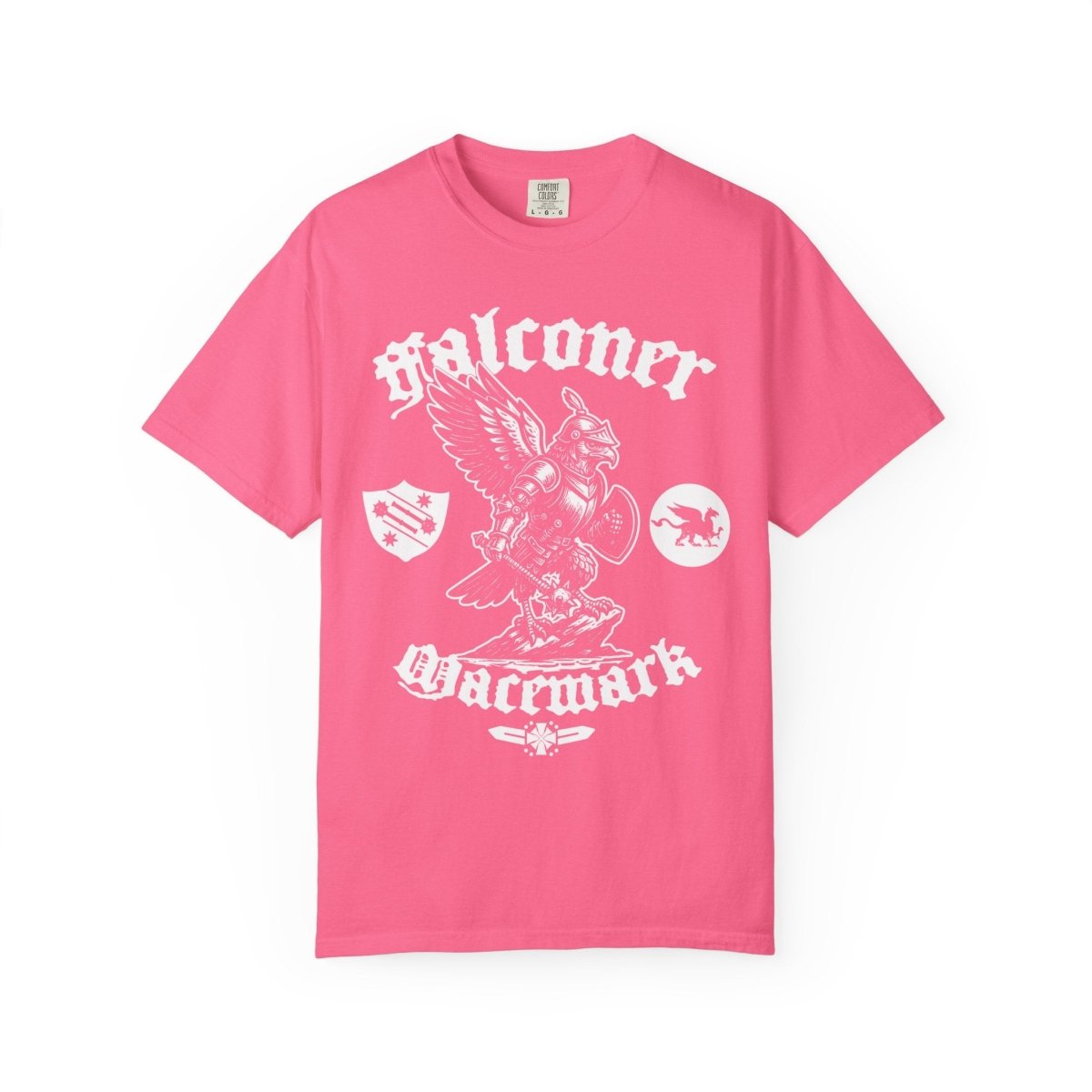Falconer of Macemark, Knights Shieldshelm Castle Comfort Colors Relaxed Fit Tee