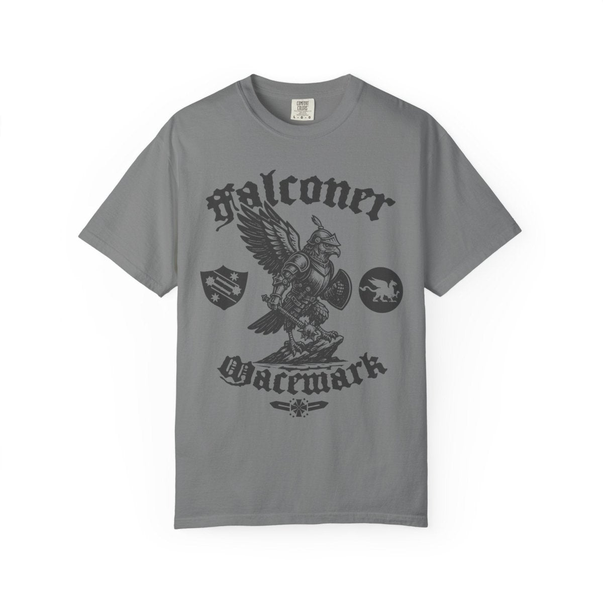 Falconer of Macemark, Knights Shieldshelm Castle Comfort Colors Relaxed Fit Tee
