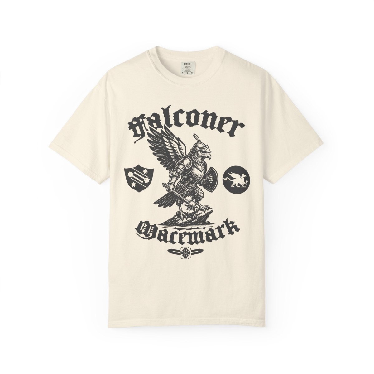 Falconer of Macemark, Knights Shieldshelm Castle Comfort Colors Relaxed Fit Tee