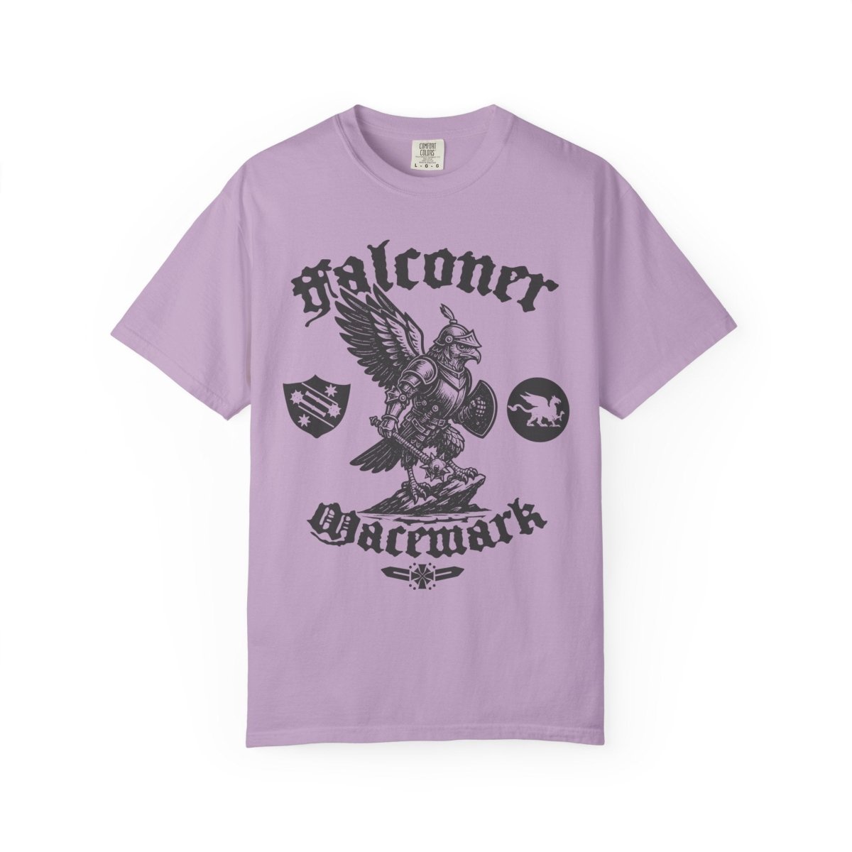 Falconer of Macemark, Knights Shieldshelm Castle Comfort Colors Relaxed Fit Tee