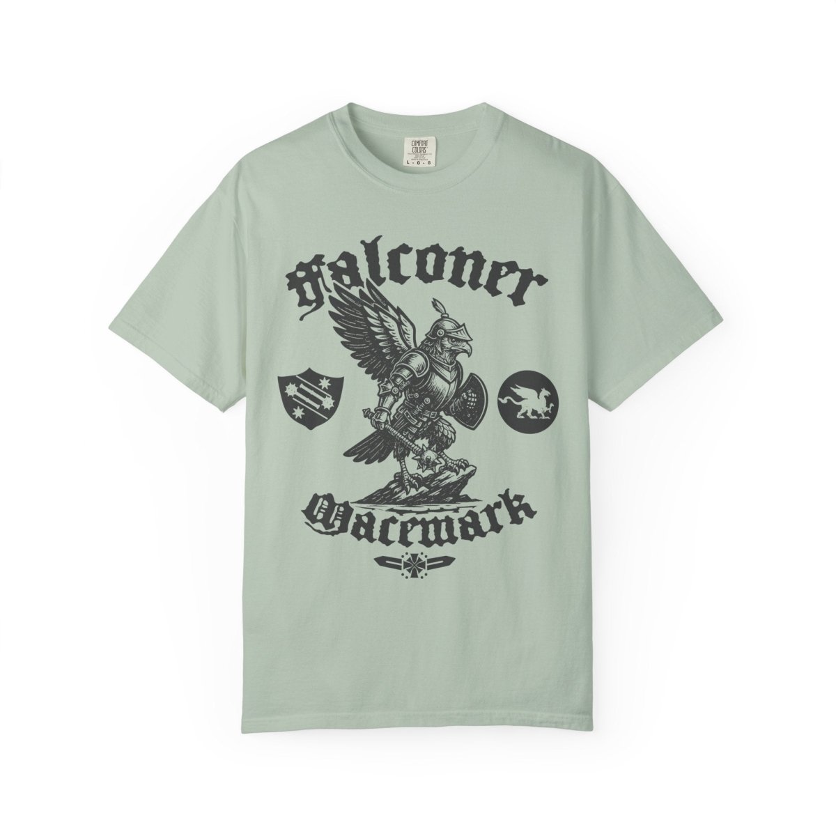 Falconer of Macemark, Knights Shieldshelm Castle Comfort Colors Relaxed Fit Tee