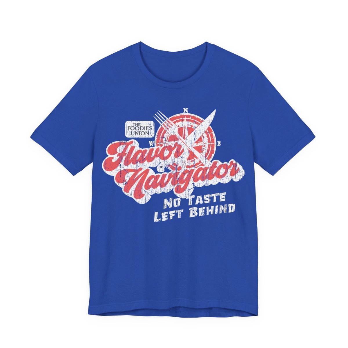 Flavor Navigator Premium T-Shirt, The Foodies Union Restaurant Tour, No Taste Left Behind, Food Travel