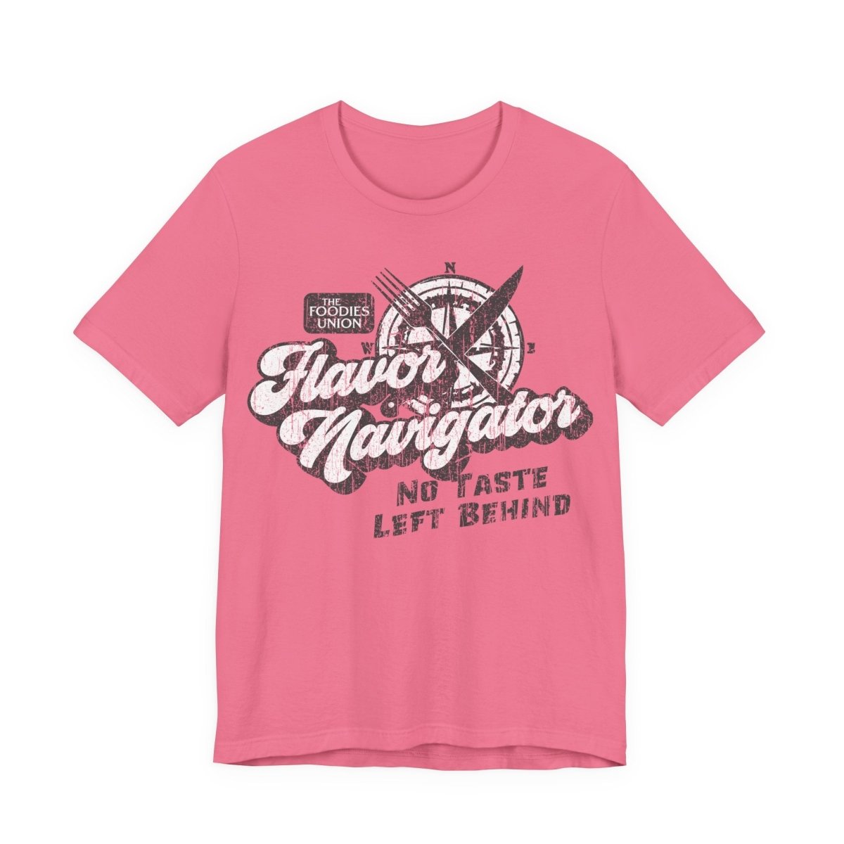Flavor Navigator Premium T-Shirt, The Foodies Union Restaurant Tour, No Taste Left Behind, Food Travel