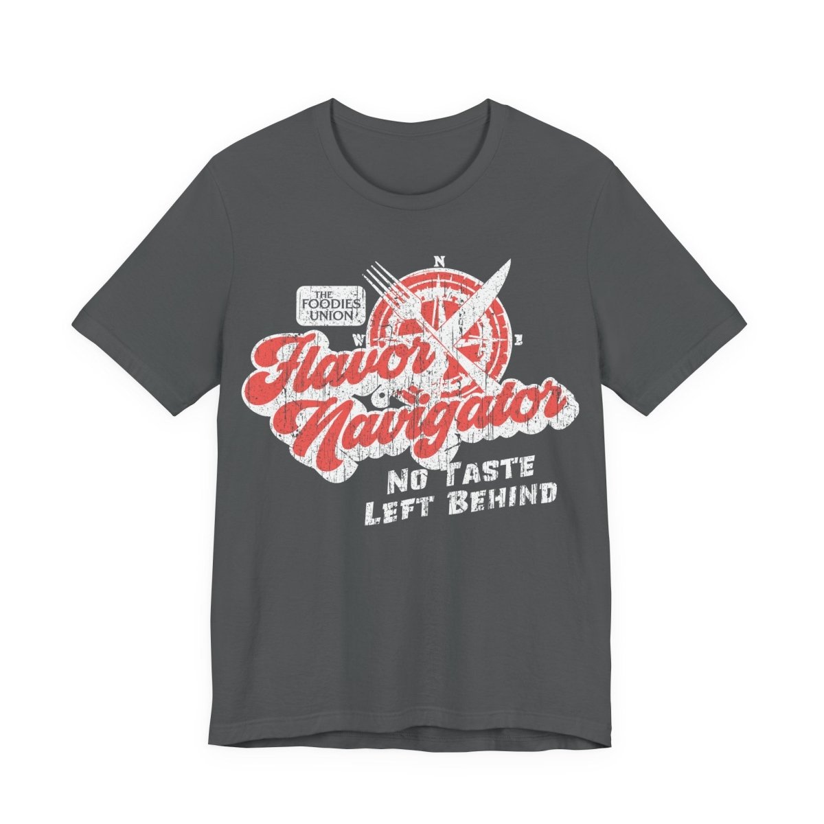 Flavor Navigator Premium T-Shirt, The Foodies Union Restaurant Tour, No Taste Left Behind, Food Travel
