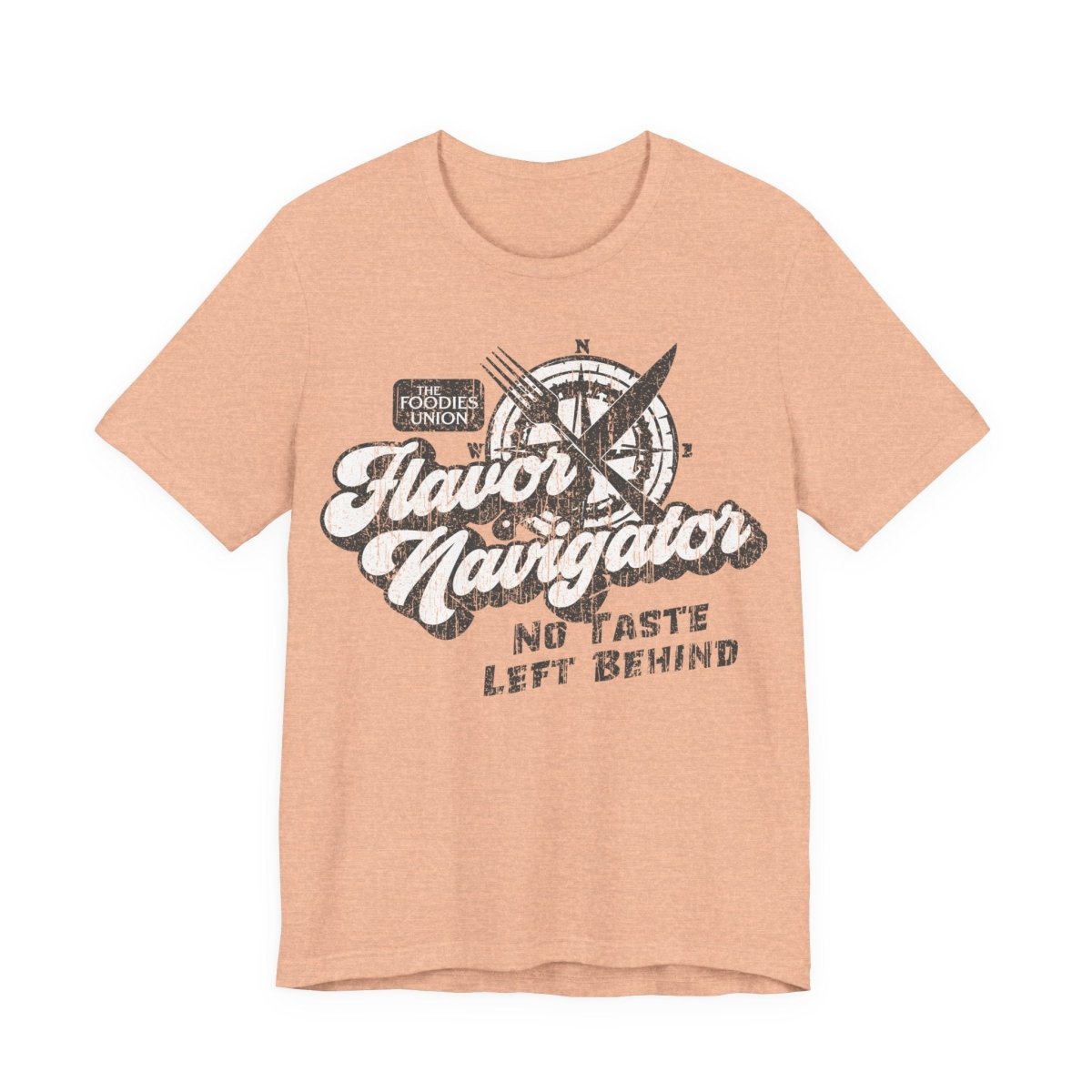 Flavor Navigator Premium T-Shirt, The Foodies Union Restaurant Tour, No Taste Left Behind, Food Travel
