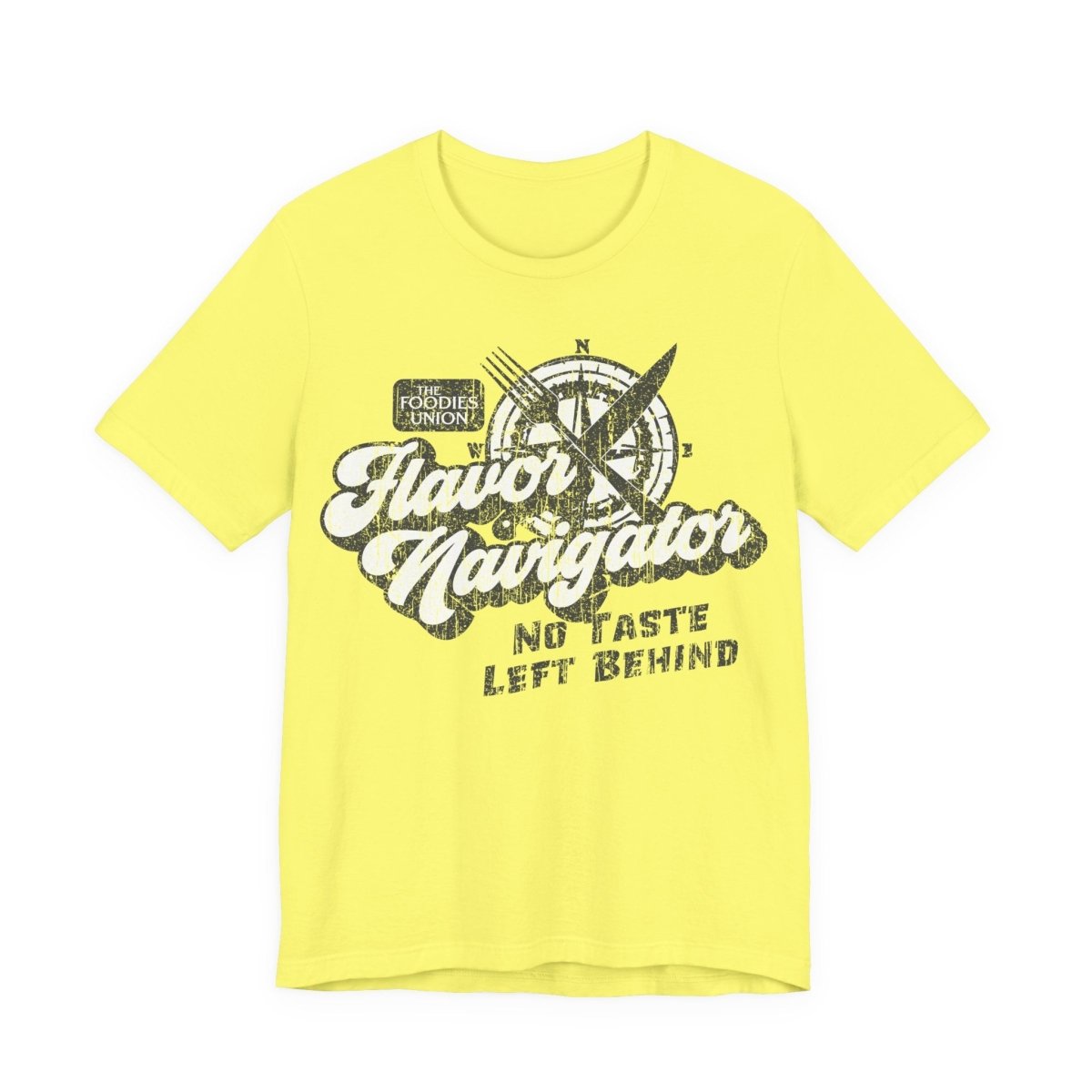 Flavor Navigator Premium T-Shirt, The Foodies Union Restaurant Tour, No Taste Left Behind, Food Travel