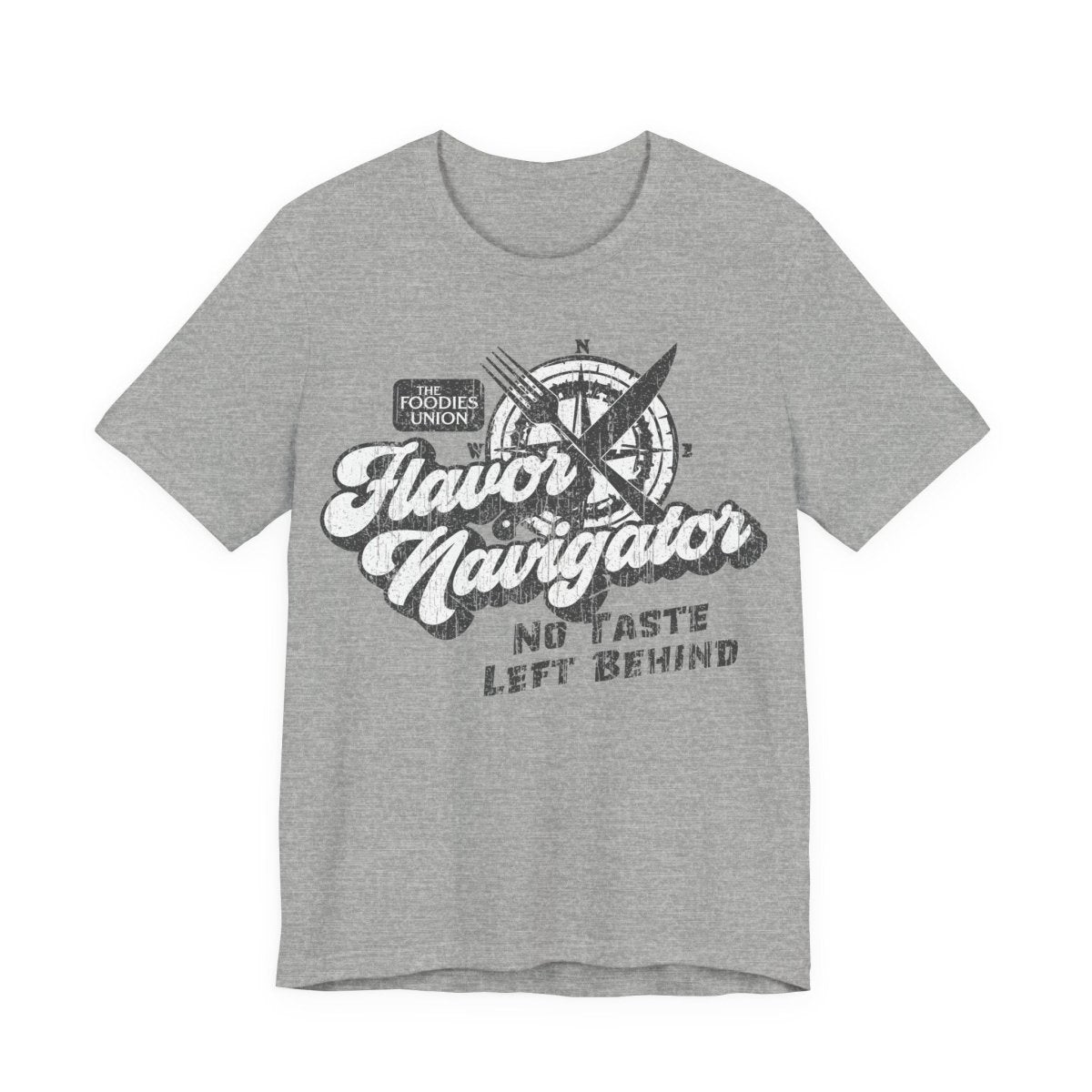 Flavor Navigator Premium T-Shirt, The Foodies Union Restaurant Tour, No Taste Left Behind, Food Travel