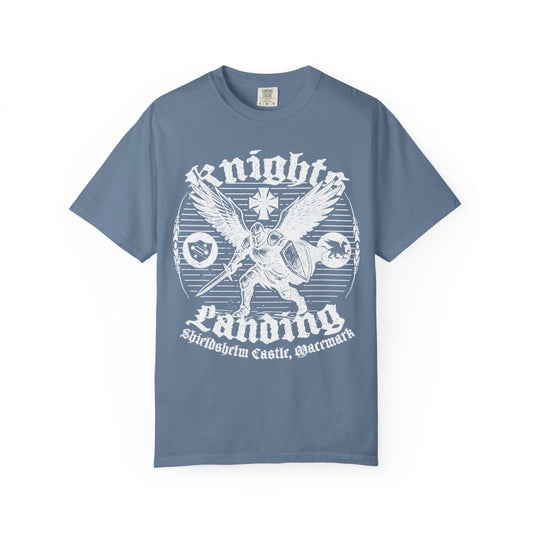 Flying Knights Castle Airport of Macemark Comfort Colors Relaxed Fit Tee