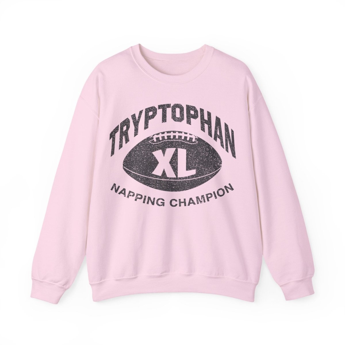 Football Thanksgiving Tryptophan Nap Champ Fleece Sweatshirt, Fall Party