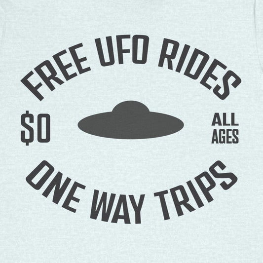 FREE UFO Rides Premium T-Shirt, Aliens