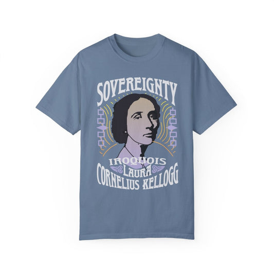 Freedom Fighter Priness Comfort Colors Relaxed Fit Softy Tee, Her Gift, Laura Cornelius Kellogg