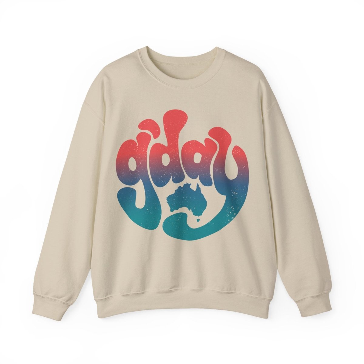 G'day Fleece Sweatshirt, Austrailia, Aussie Gift