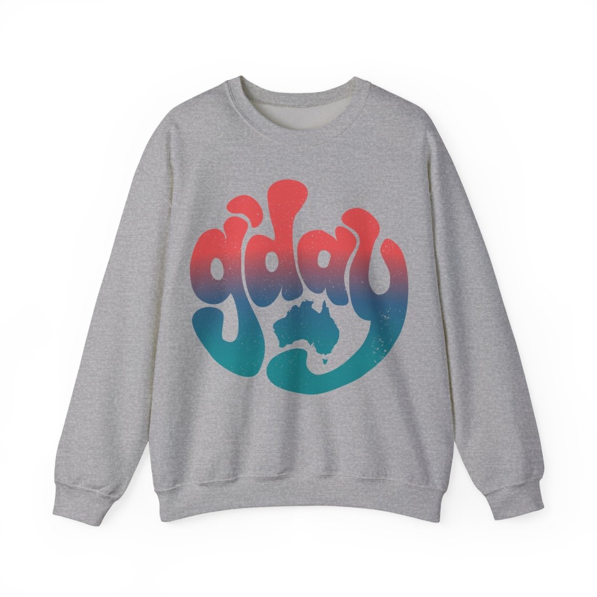 G'day Fleece Sweatshirt, Austrailia, Aussie Gift