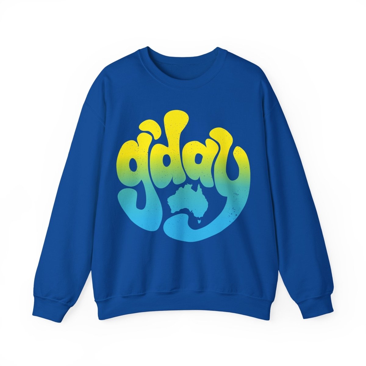 G'day Fleece Sweatshirt, Austrailia, Aussie Gift