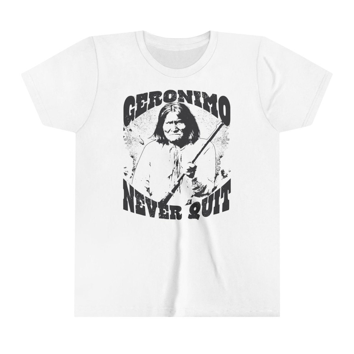 Geronimo Kids Premium T-Shirt, Never Quit Inspiration