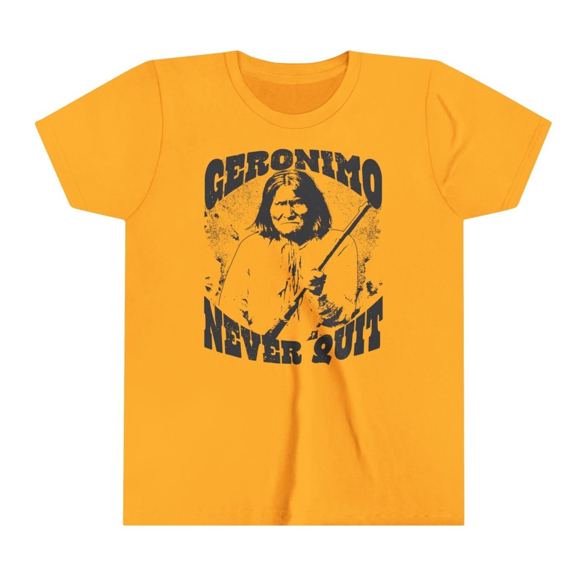 Geronimo Kids Premium T-Shirt, Never Quit Inspiration