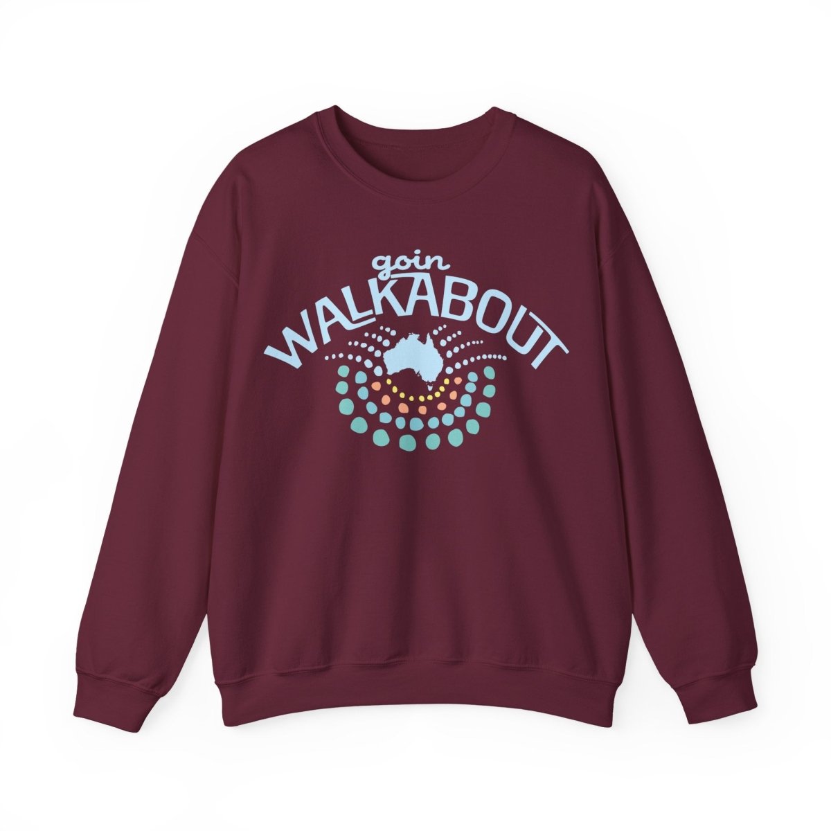 Goin Walkabout Australia Fleece Sweatshirt