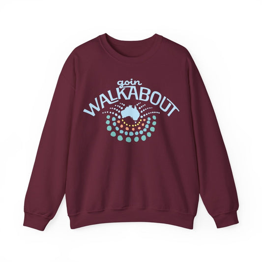 Goin Walkabout Australia Fleece Sweatshirt