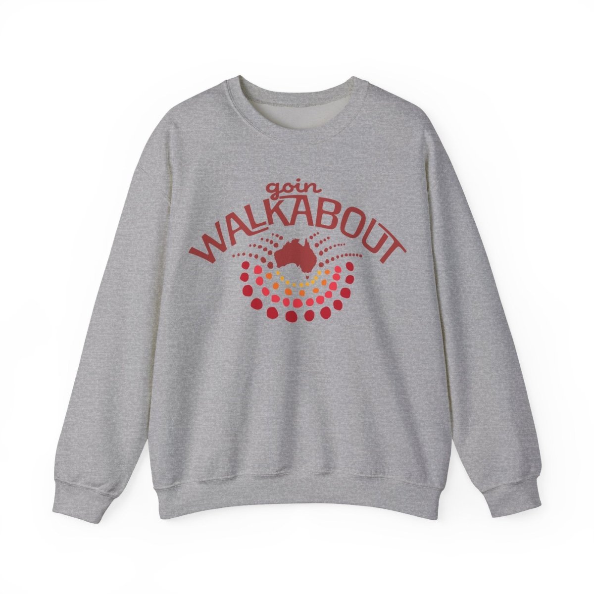 Goin Walkabout Australia Fleece Sweatshirt