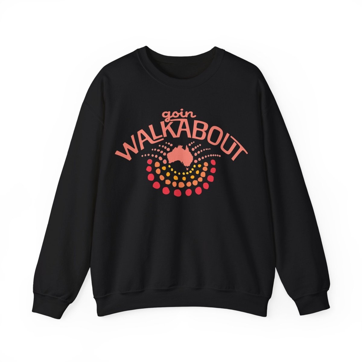 Goin Walkabout Australia Fleece Sweatshirt