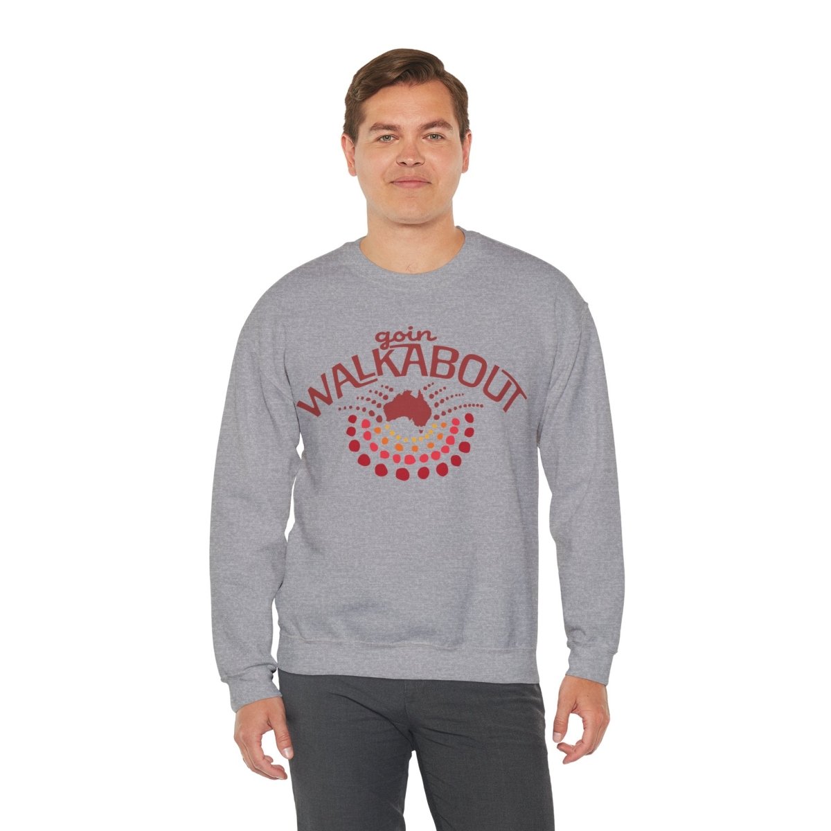 Goin Walkabout Australia Fleece Sweatshirt