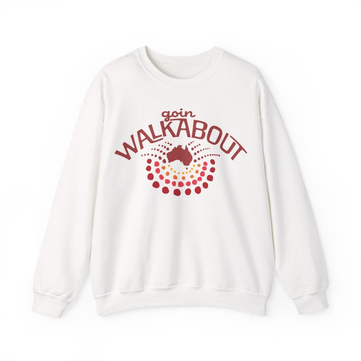 Goin Walkabout Australia Fleece Sweatshirt
