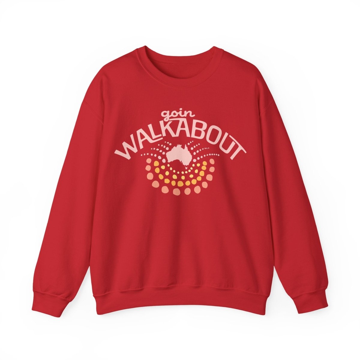 Goin Walkabout Australia Fleece Sweatshirt