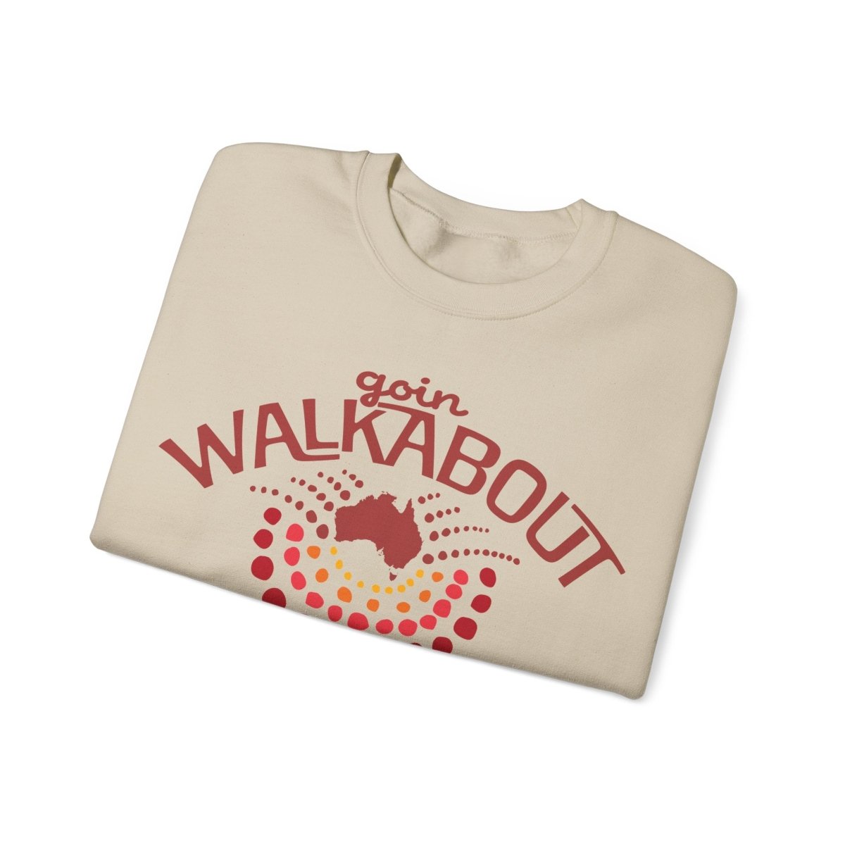 Goin Walkabout Australia Fleece Sweatshirt