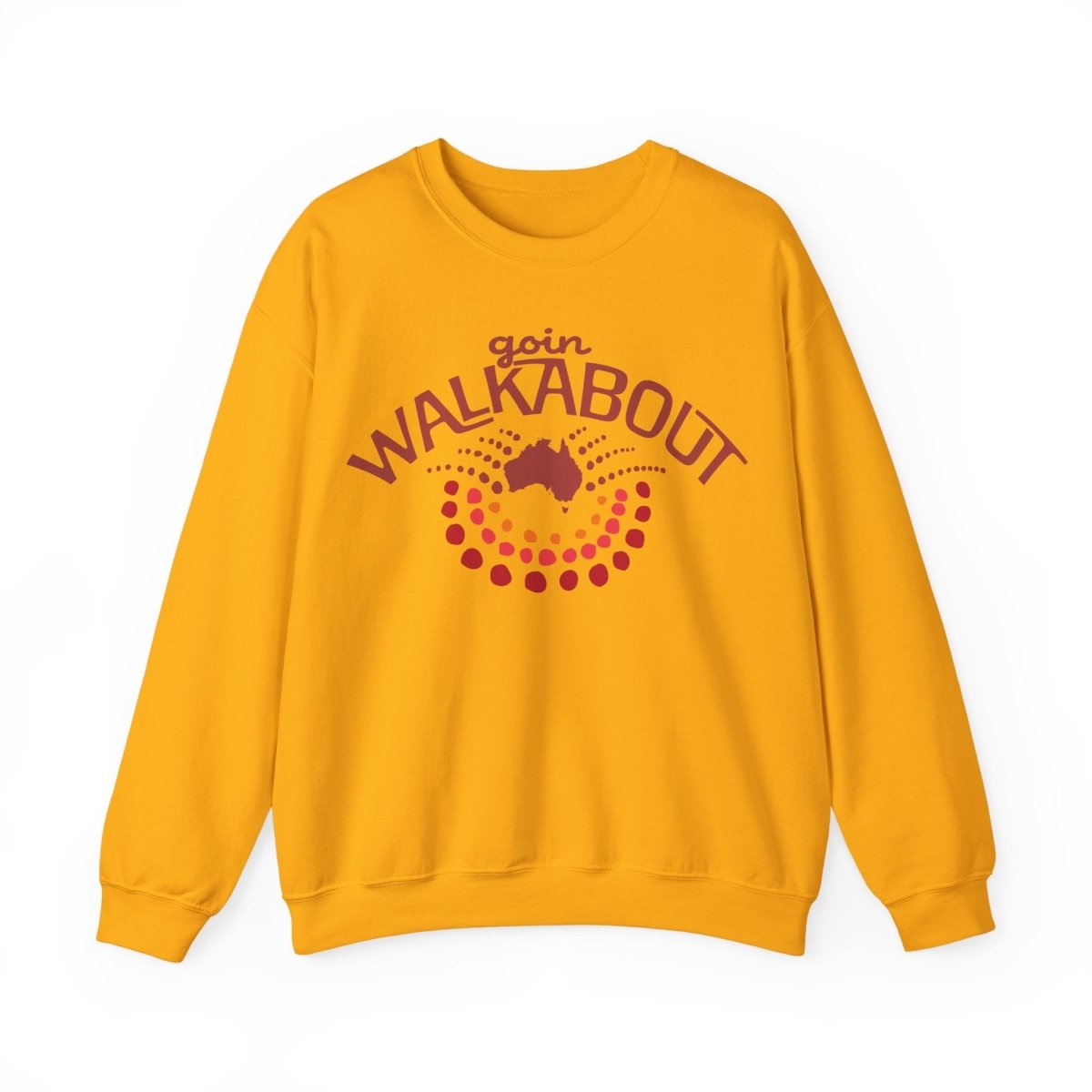 Goin Walkabout Australia Fleece Sweatshirt
