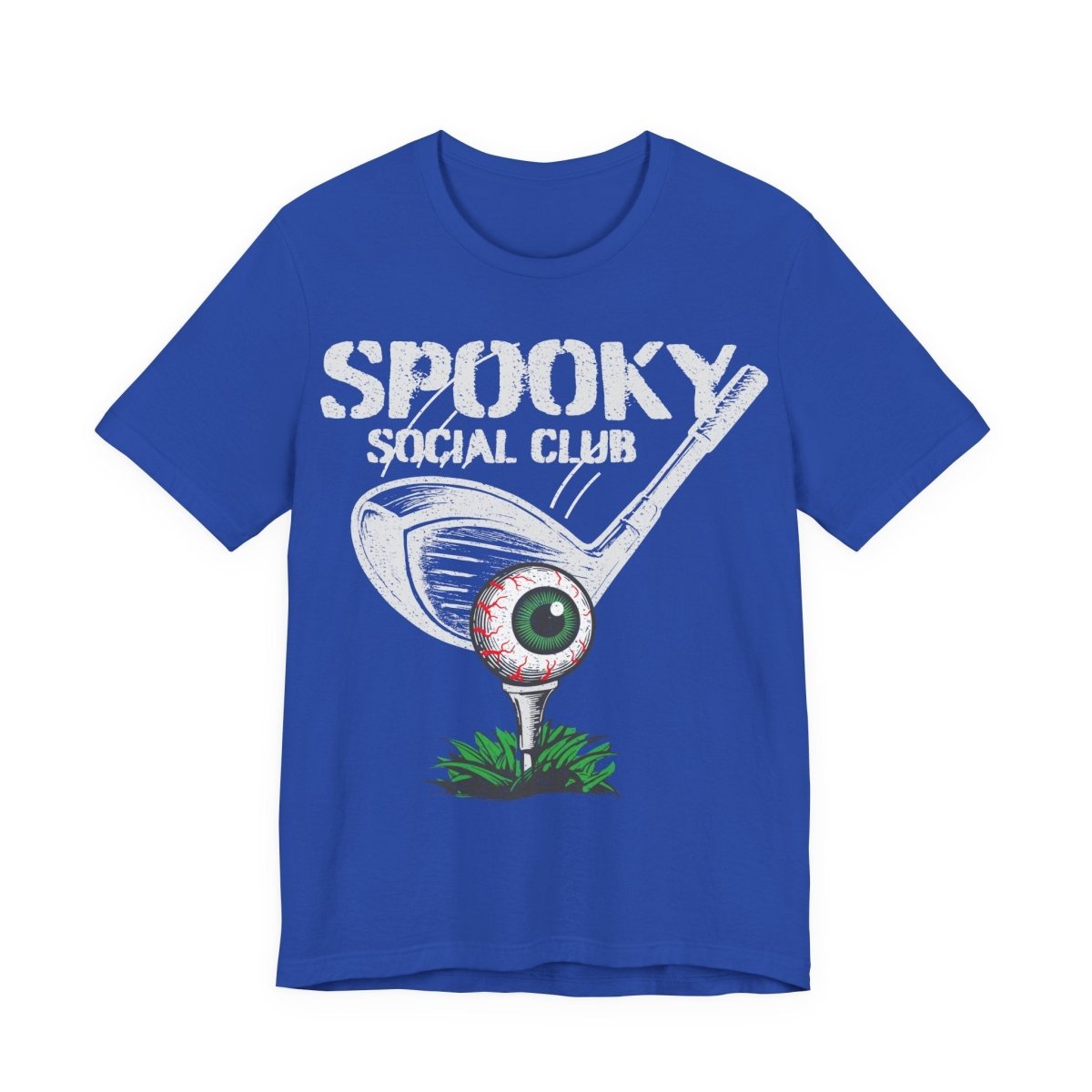 Golf Scary Funny Premium T-Shirt, Crazy Halloween Gothic, Summerween Tee, Spooky Social Club