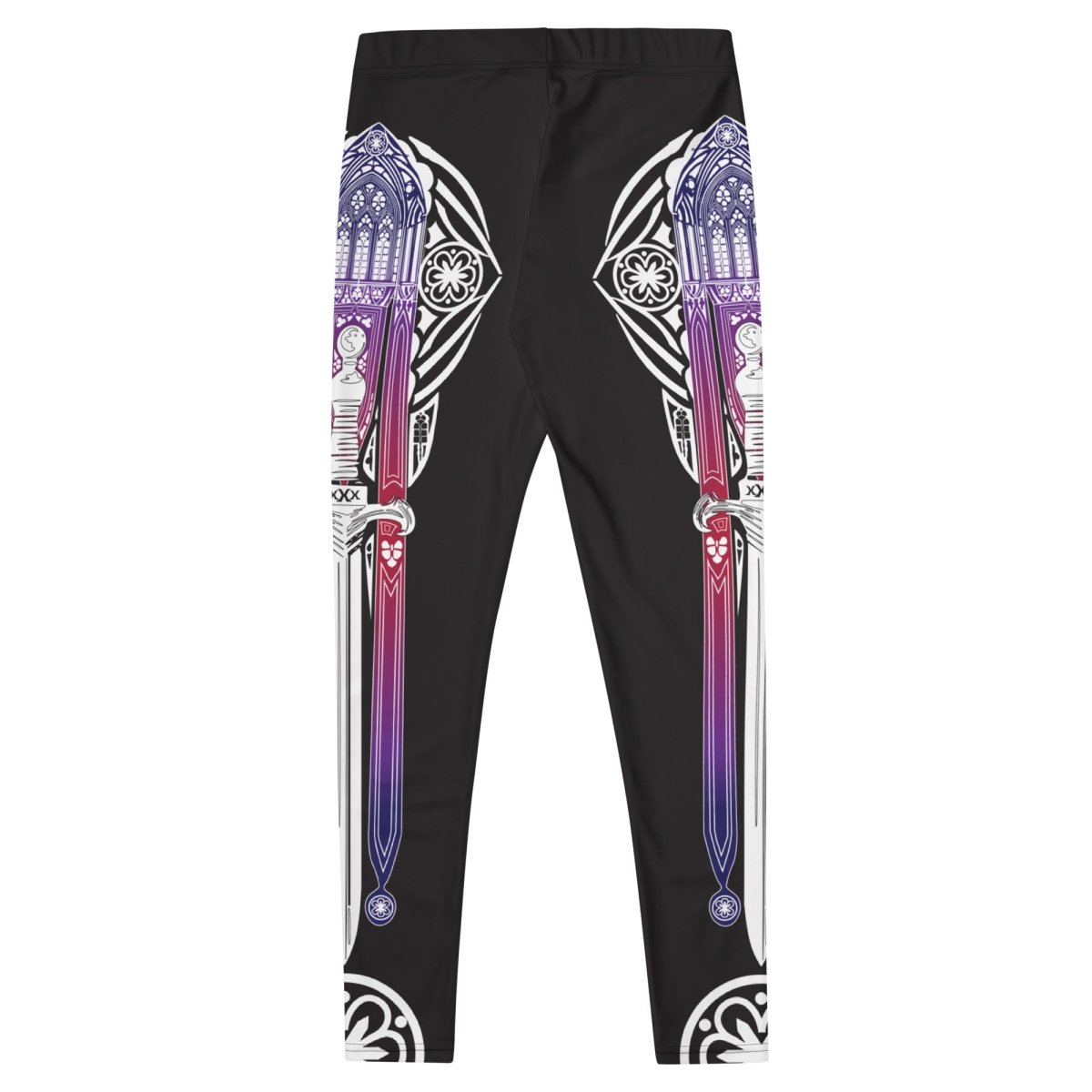 Gothic Cathedral of the Sword Premium Leggings, Bring The Villagers Into Submission