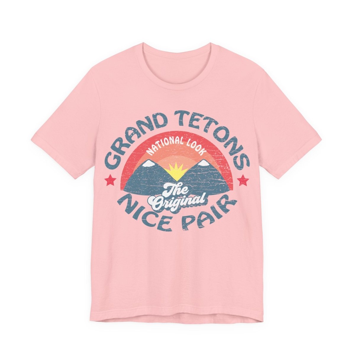 Grand Tetons Premium T-Shirt, National Look, Nice Pair