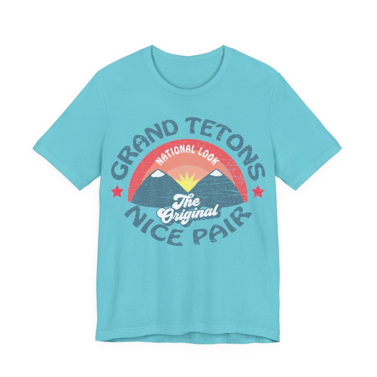 Grand Tetons Premium T-Shirt, National Look, Nice Pair