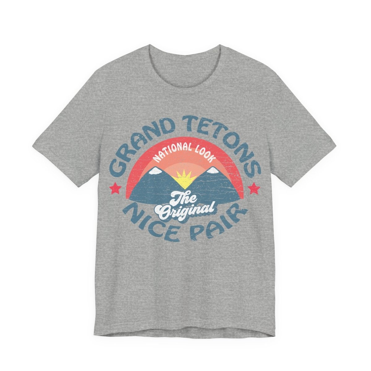 Grand Tetons Premium T-Shirt, National Look, Nice Pair