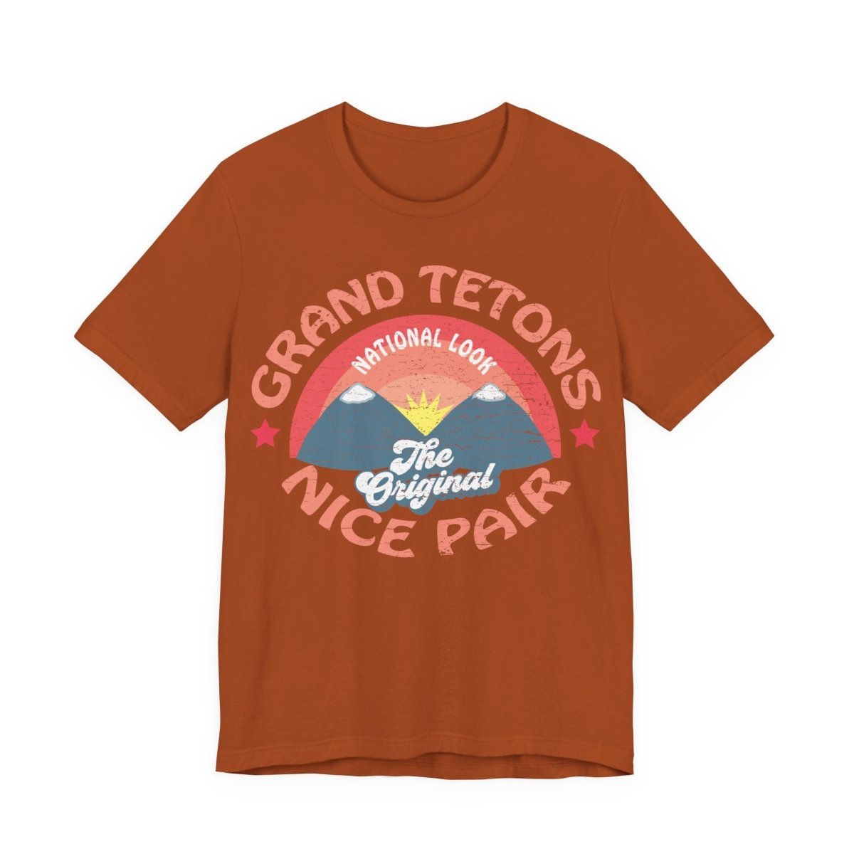 Grand Tetons Premium T-Shirt, National Look, Nice Pair