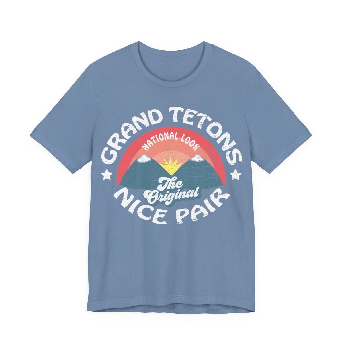Grand Tetons Premium T-Shirt, National Look, Nice Pair