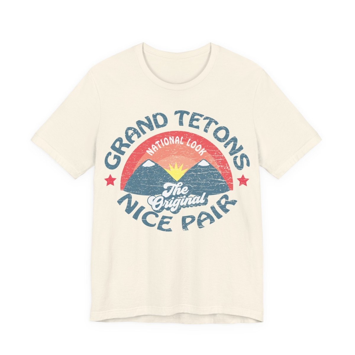 Grand Tetons Premium T-Shirt, National Look, Nice Pair
