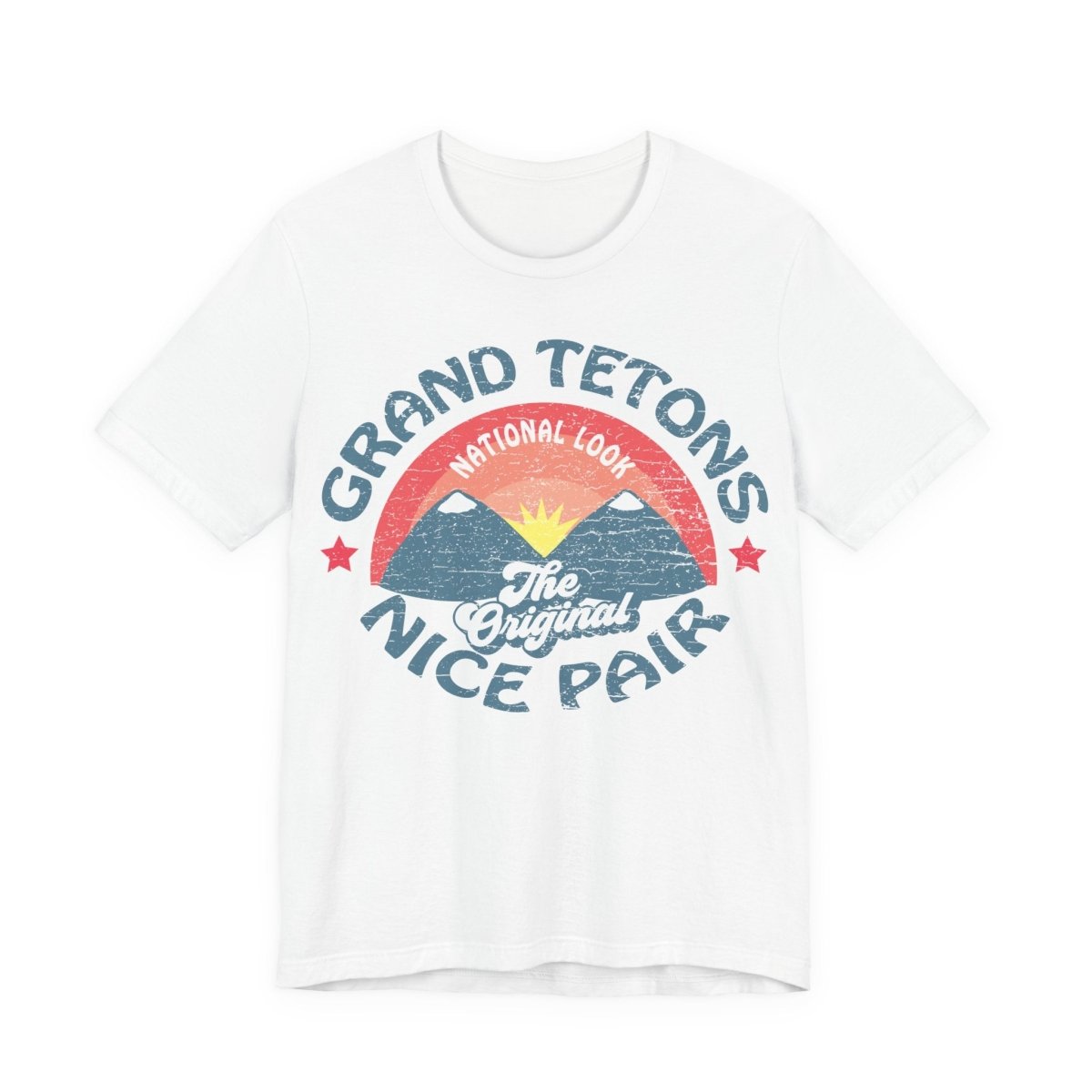 Grand Tetons Premium T-Shirt, National Look, Nice Pair