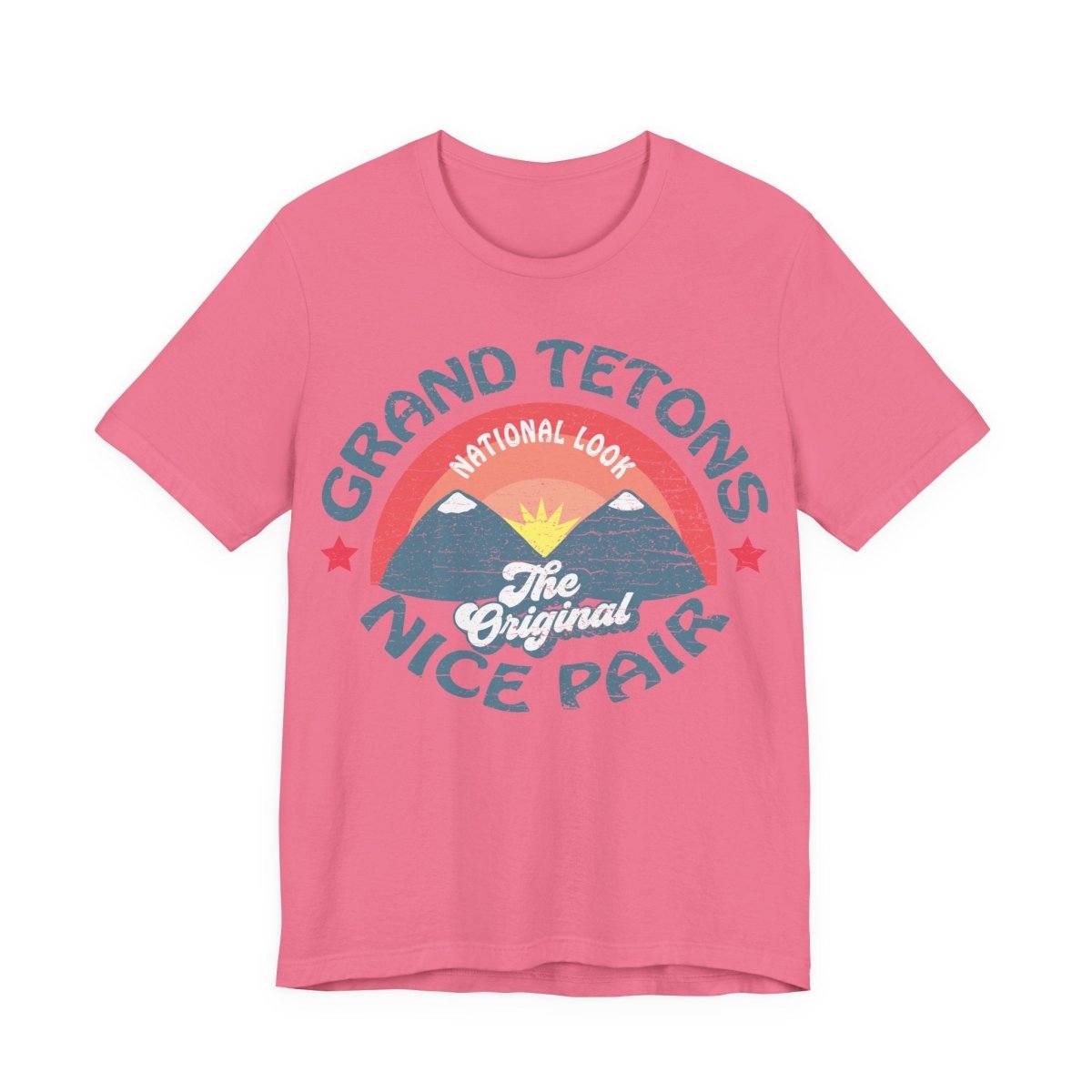 Grand Tetons Premium T-Shirt, National Look, Nice Pair