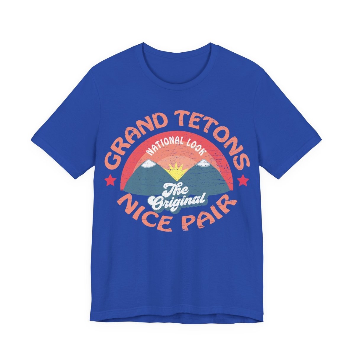 Grand Tetons Premium T-Shirt, National Look, Nice Pair
